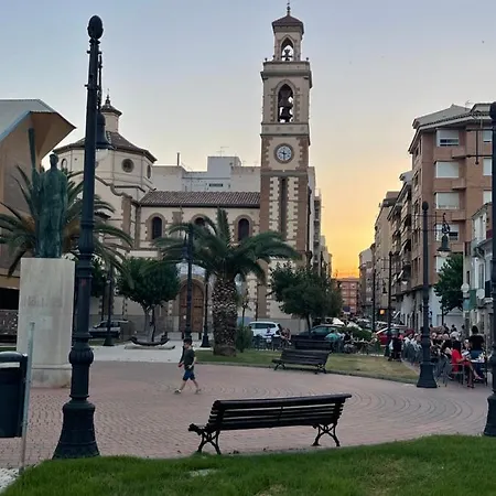 Centrally Located Spacious Private Buenavista In Grao With Rooftop Apartment Grao de Castellon